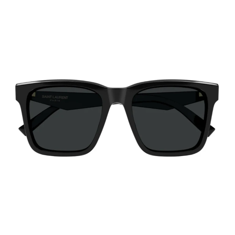 Saint Laurent Sl M170 Linea Monogram Black Acetato Riciclato Sunglasses - Women