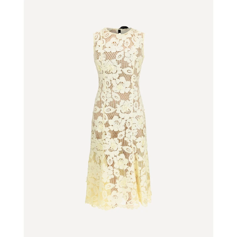 Self-portrait Crochet Lace Midi Dress