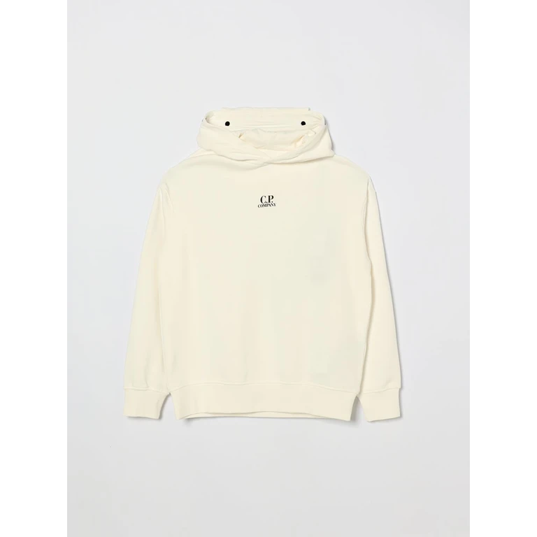 C. P. COMPANY Sweater Kids color White (CMF01BLCA6910135)