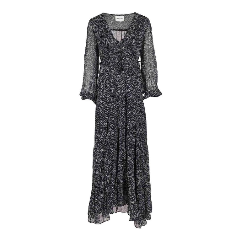 Isabel Marant Etoile Maxi Robe - Bleu (26PRO0798FBD1J08E30MI)