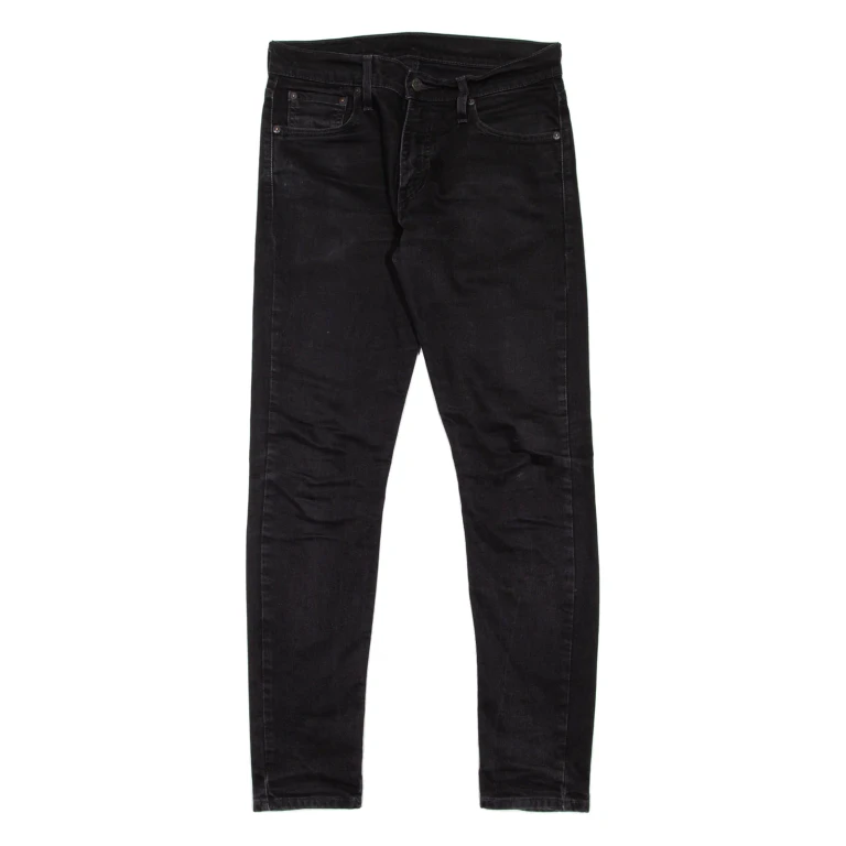 LEVI'S 512 Jeans Mens Black Slim Tapered W30 L32