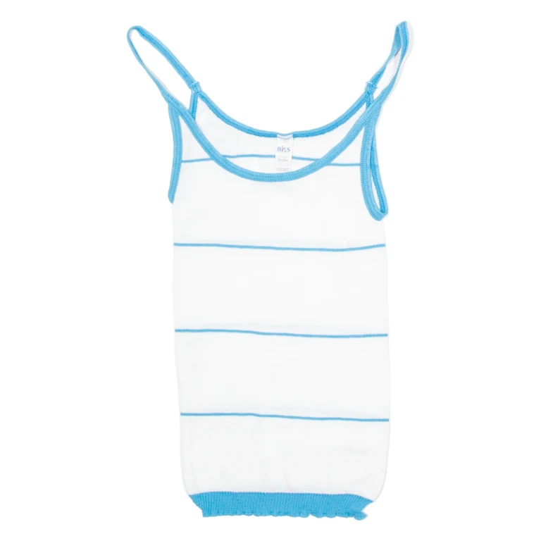 Womens Vest White Sleeveless S