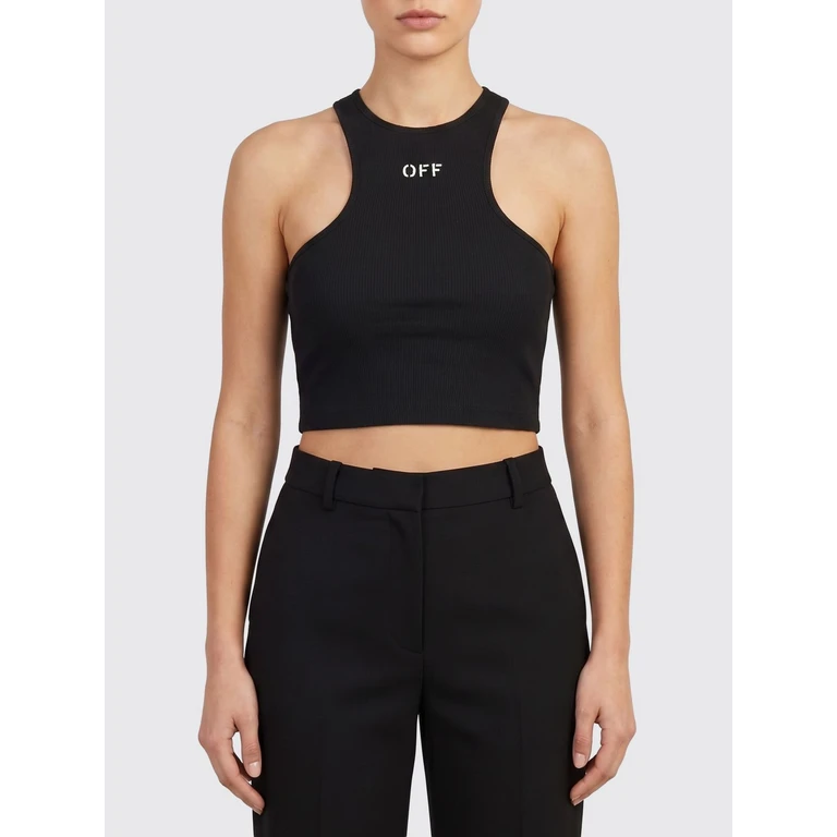 OFF-WHITE Top Woman color Black (2AD086C99JER002W003)