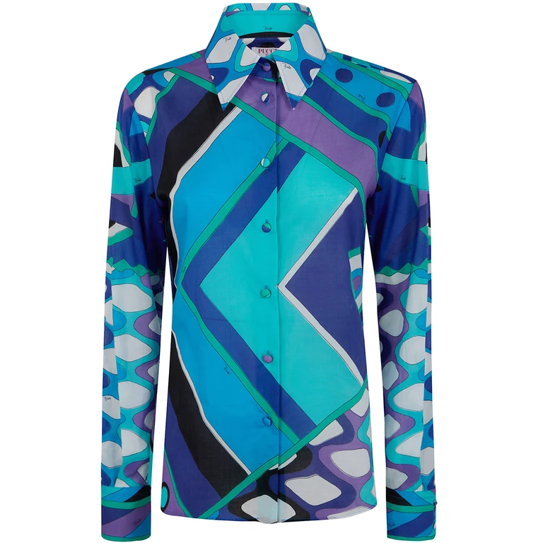 EMILIO PUCCI Cotton Muslin Shirt