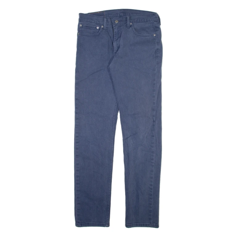 LEVI'S 511 Jeans Mens Blue Slim Straight W32 L34
