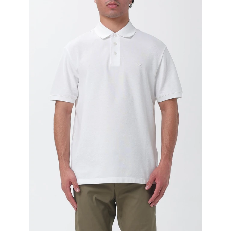 Polo Shirt Men color White (EM005251AF10497U0003)