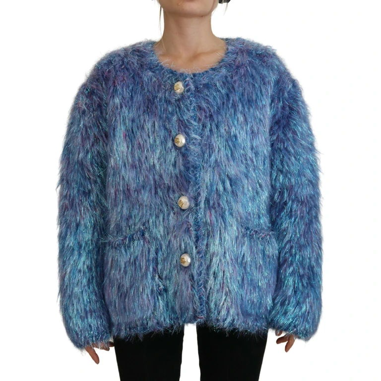 Multicolor Polyester Fringes Coat Jacket Clothing - Women