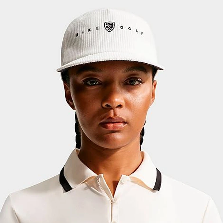 Nike Pro Golf Unstructured Strapback Hat in Sail/Anthracite Size: S-M