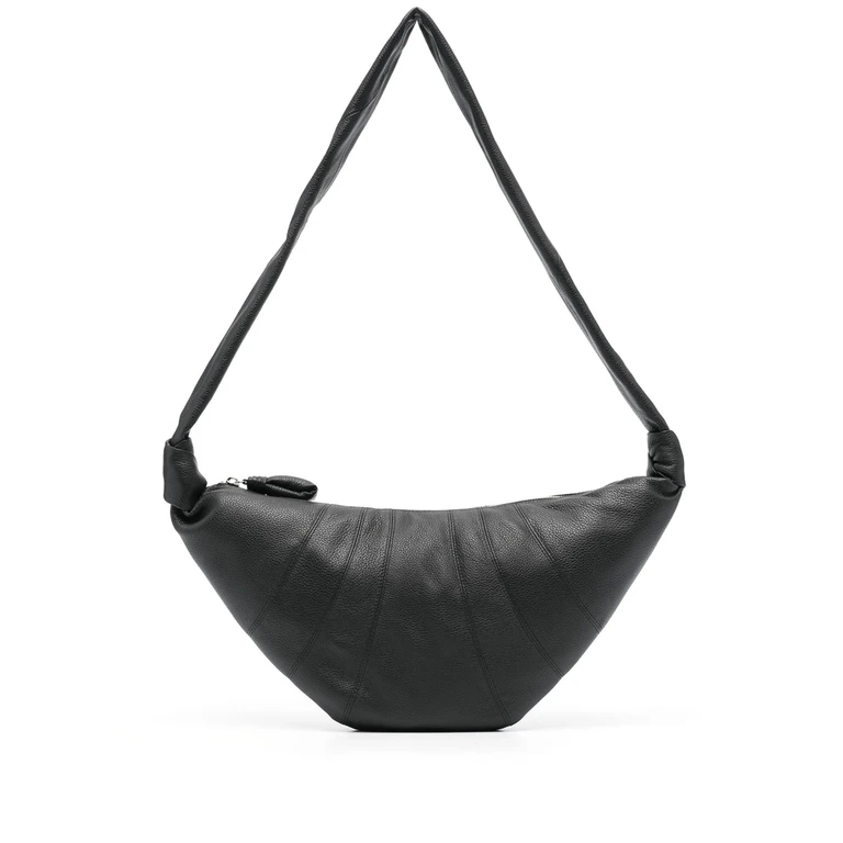 Lemaire Medium Croissant Leather Shoulder Bag