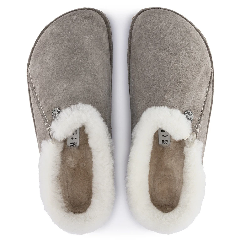 Unisex Zermatt Suede Leather Stone Coin