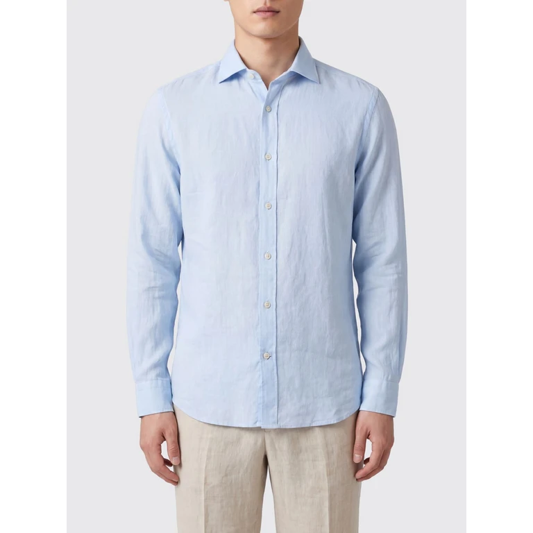 Shirt Men color Blue (J66TNWUB1)