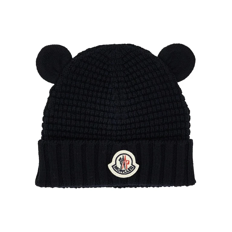 Teddy Bear ears wool beanie hat Kids XXXS
