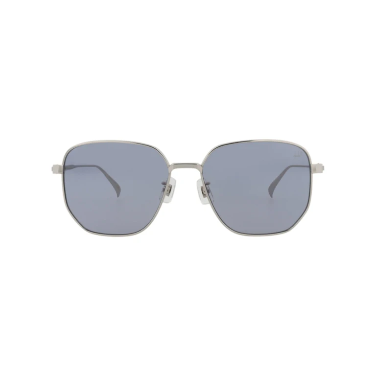 Square-Frame Titanium Sunglasses
