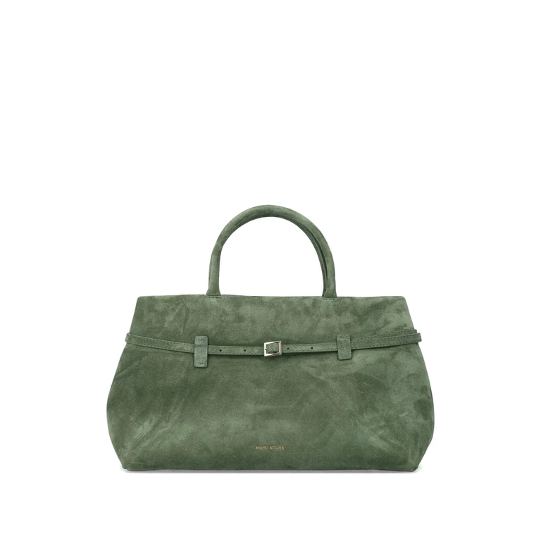 Manu Atelier 35 Le Cambon Suede Tote Bag