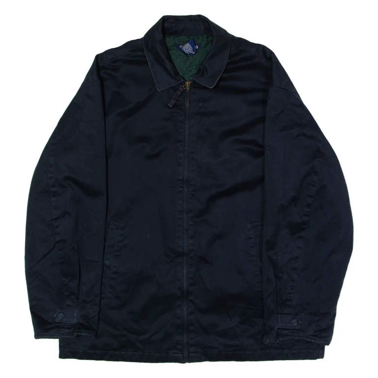 NAUTICA Mens Lined Jacket Blue 90s XL