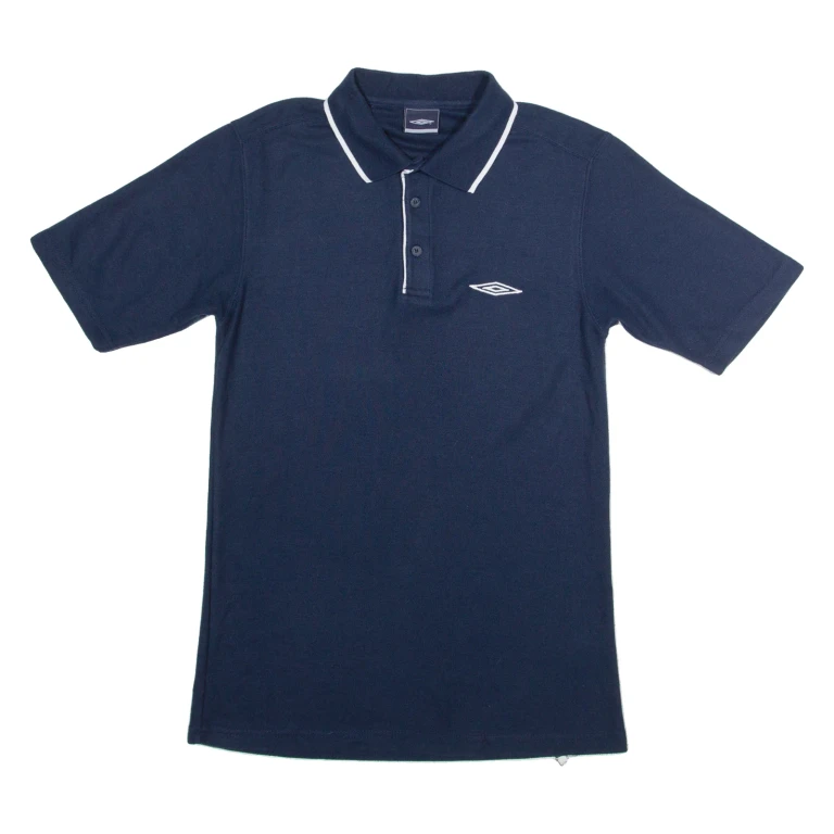 UMBRO Mens Polo Shirt Blue S (GG1-081024-18856)
