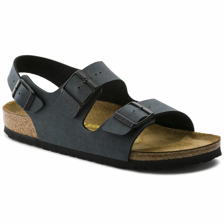 Milano Nubuck Basalt Sandals