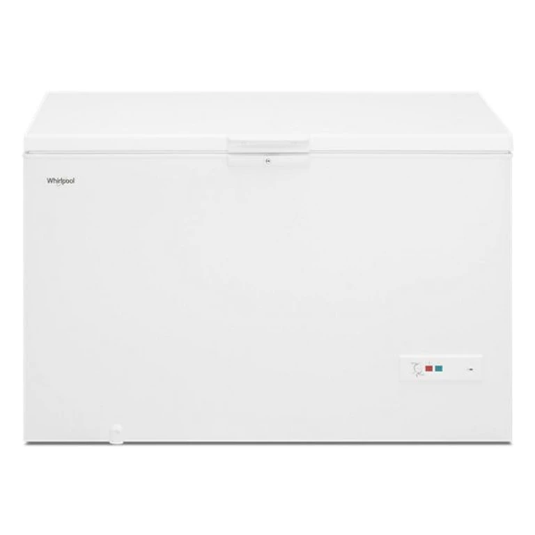 Convertible Chest Freezer with 3 Storage Levels in White