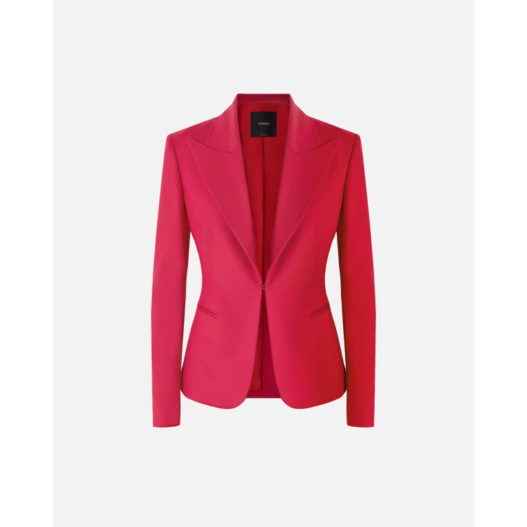 Pinko - Veste en satin avec fente au dos - 38