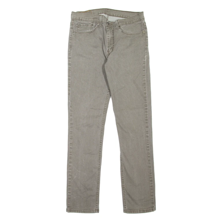 LEVI'S 511 Jeans Mens Green Slim Straight W31 L34