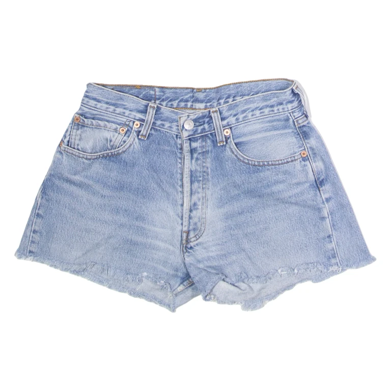 LEVI'S Womens Denim Shorts Blue S W28