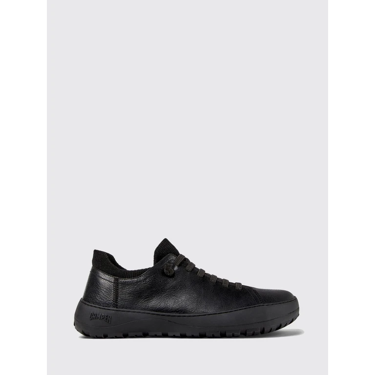 Peu Serra Slip-On Sneakers in Grained Leather with Vibram Sole (K101075-001PEUSERRA0)