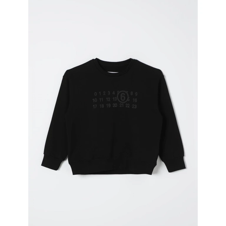 MM6 MAISON MARGIELA Sweater Kids color Black (M60681MM006M6900)