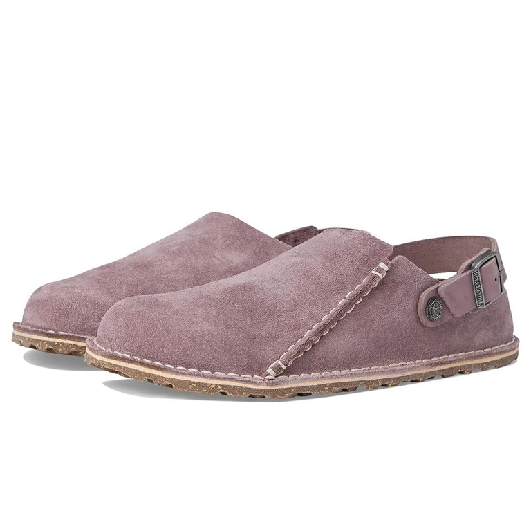 Arizona Shearling Suede Leather Sandal Narrow