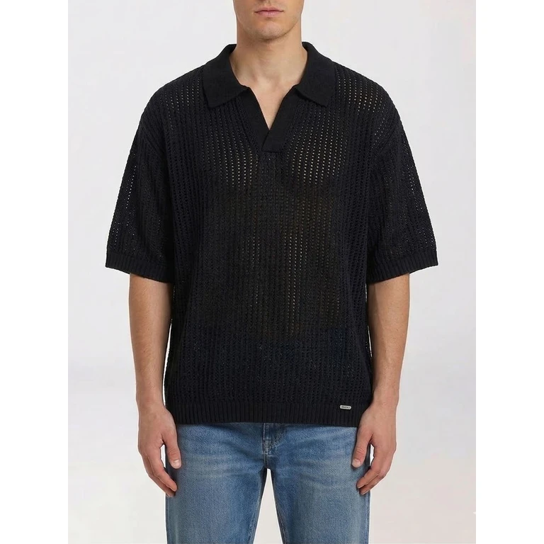 Polo Shirt Men color Black (MLM10072501)