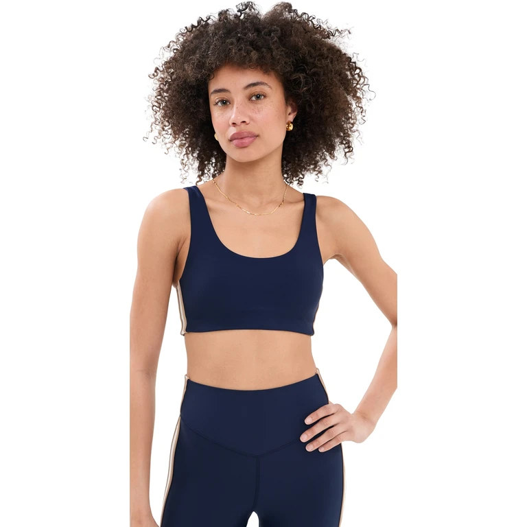The Upside Toscan Harley Scoop Bra Navy L