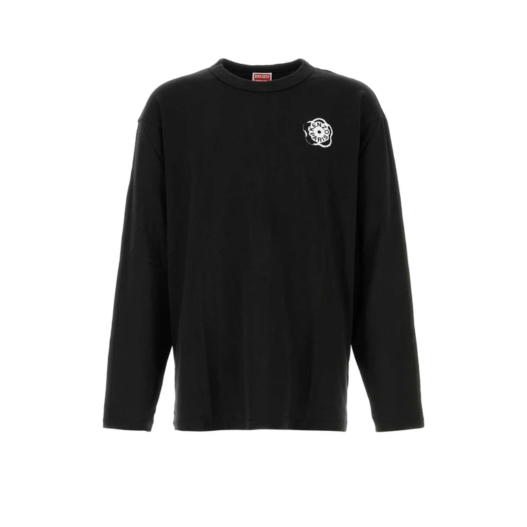 Kenzo Fg55tl3024sk 99j Black Exterior: Cotton T-shirt