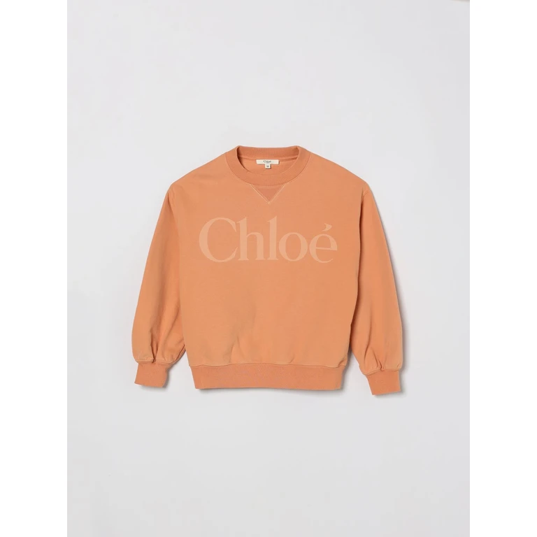 CHLOÉ Sweater Kids color Orange (C2084543A)
