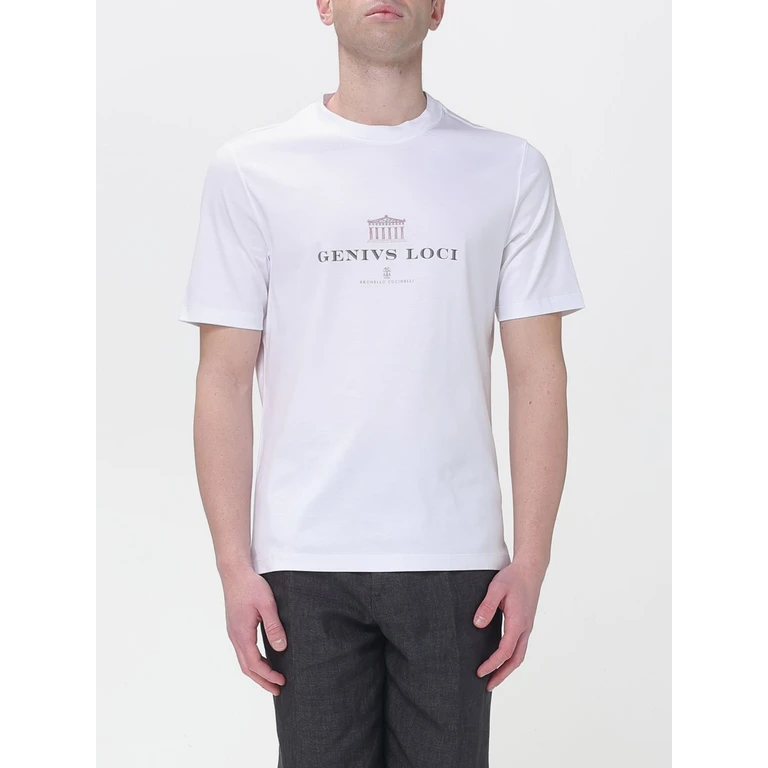 T-Shirt Men color White (M0B138520CFC06)