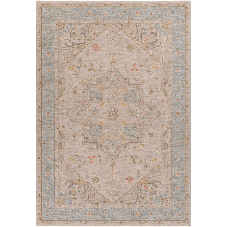 Ehan Cream Thick Luxe Oushak Rug