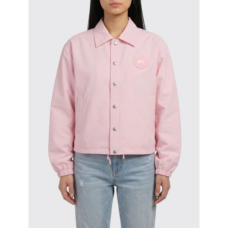 Chaqueta Bomber Canada Goose con botones a presión
