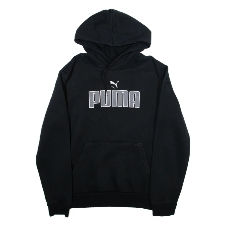 PUMA Womens Black Hoodie S