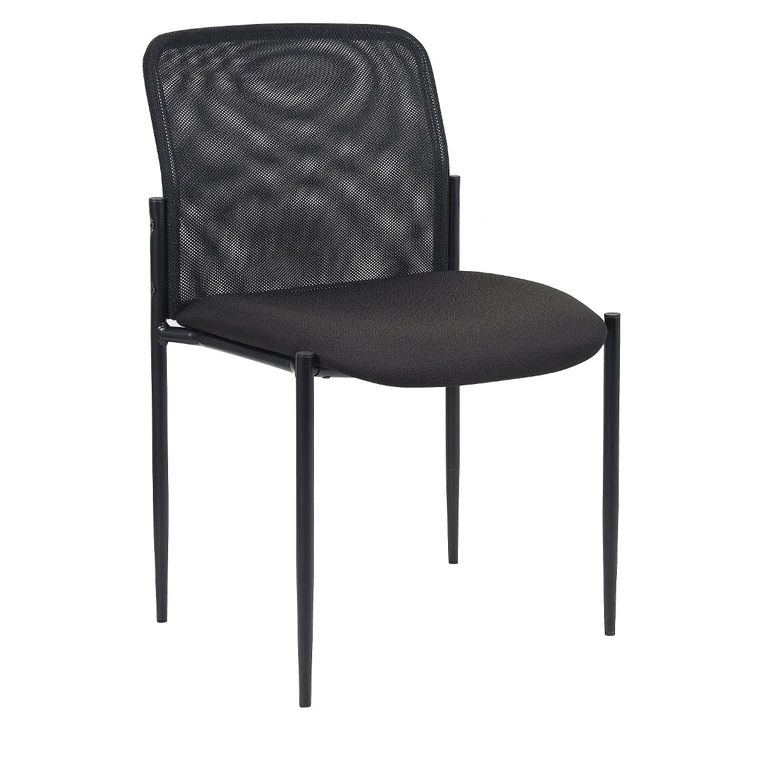 Boss Black Mesh Guest Office Chair