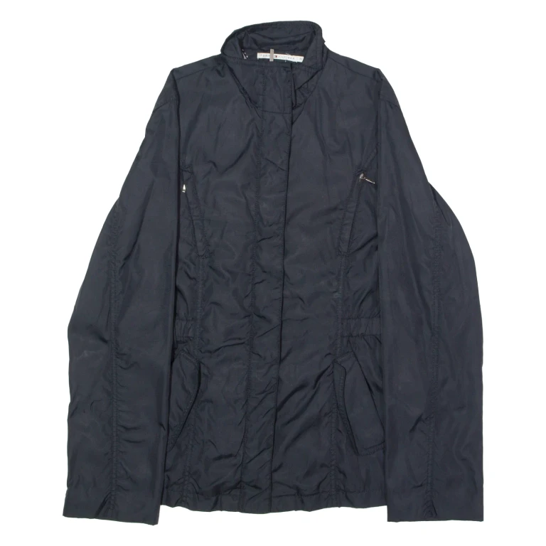 TOMMY HILFIGER Womens Jacket Black Nylon M