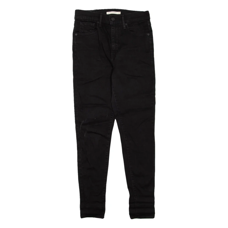 LEVI'S Mile High Womens Jeans Black Slim Skinny W28 L28