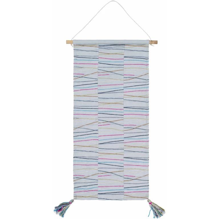 Verden Striped Multicolor Wall Hanging - Clearance