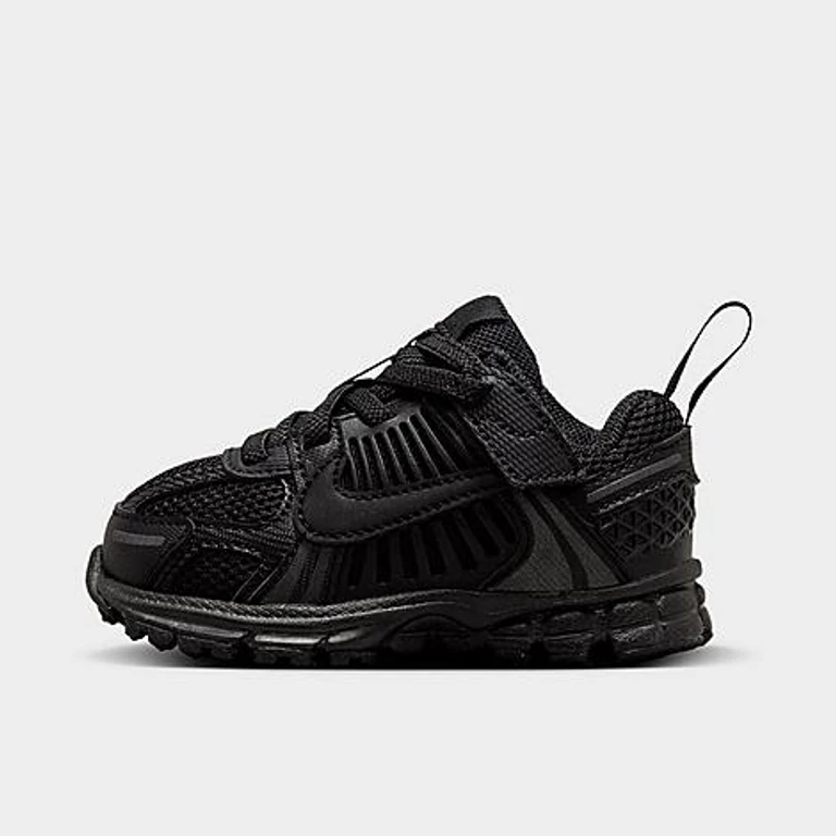 Nike Infant and Kids Toddler Vomero 5 Stretch Lace Casual Shoes in Black Size: 2.0