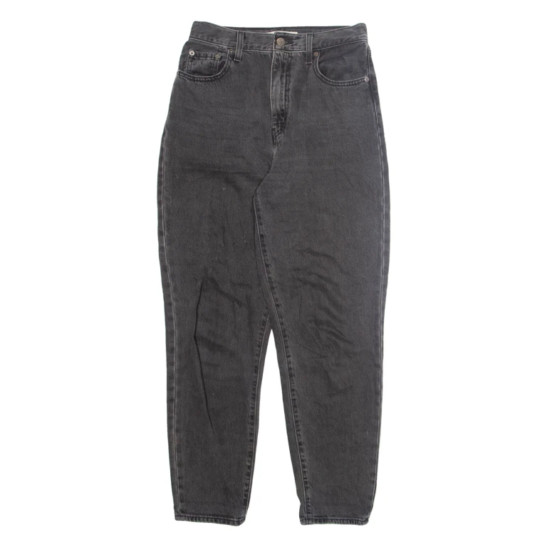 LEVI'S Womens Jeans Grey Regular Tapered W26 L29