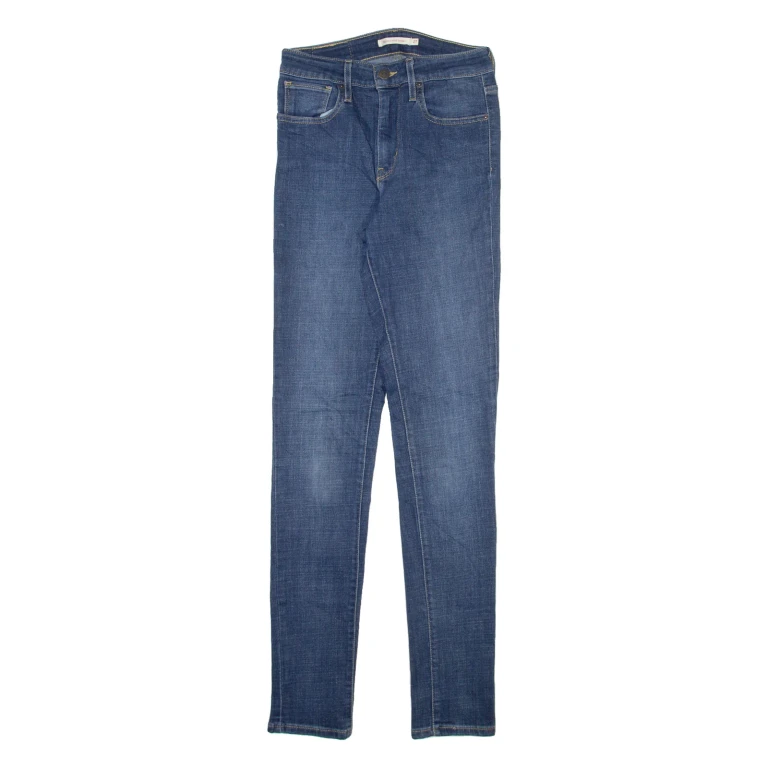 LEVI'S 721 Womens Jeans Blue Slim Skinny W24 L31