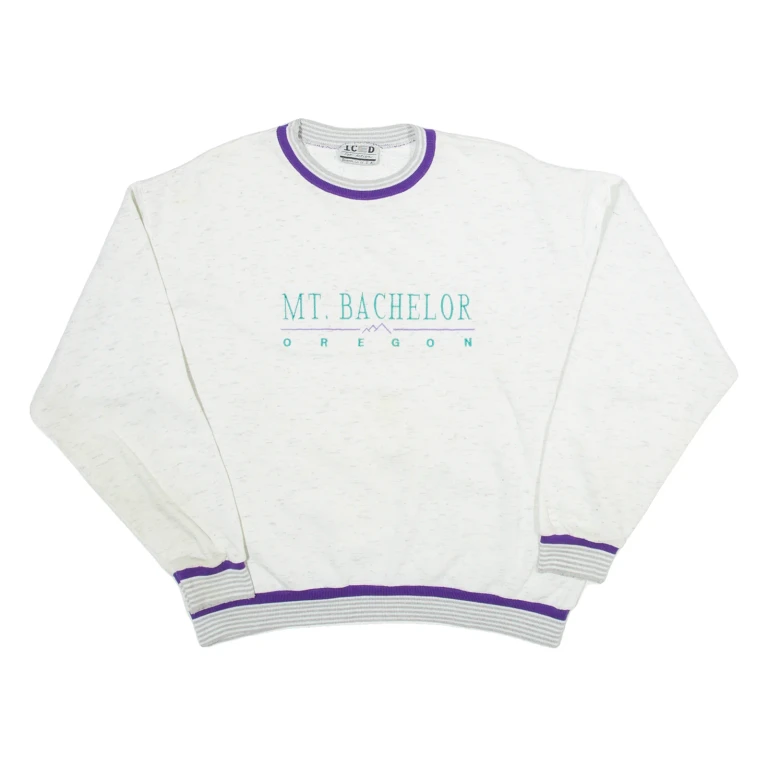 MT.Bachelor Womens Sweatshirt Cream L