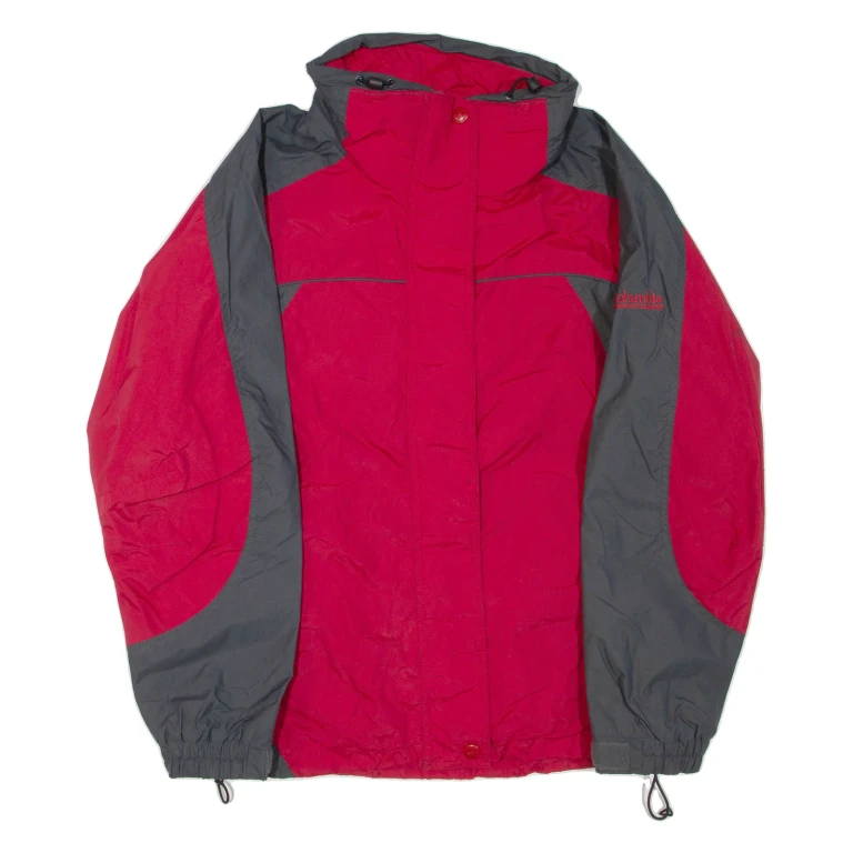 COLUMBIA Womens Jacket Red Nylon M