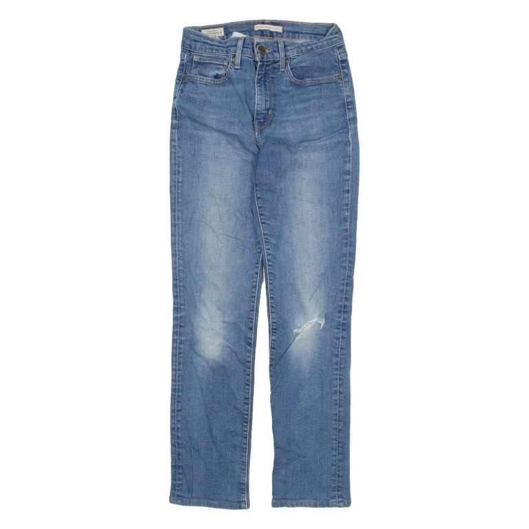 LEVI'S Womens Jeans Blue Regular Straight W28 L30