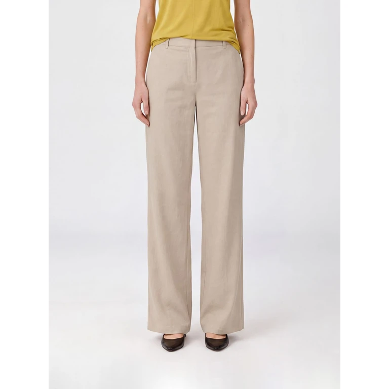 Pantalon en lin beige Paul Smith