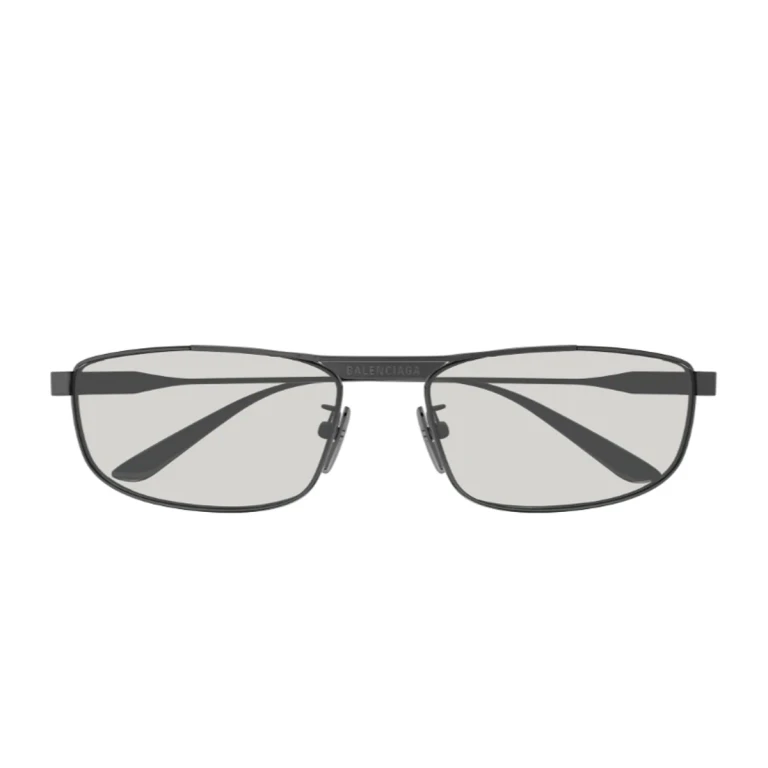 Balenciaga Bb0451s Tag 3.0 Linea Everyday Gunmetal Metallo Sunglasses - Men