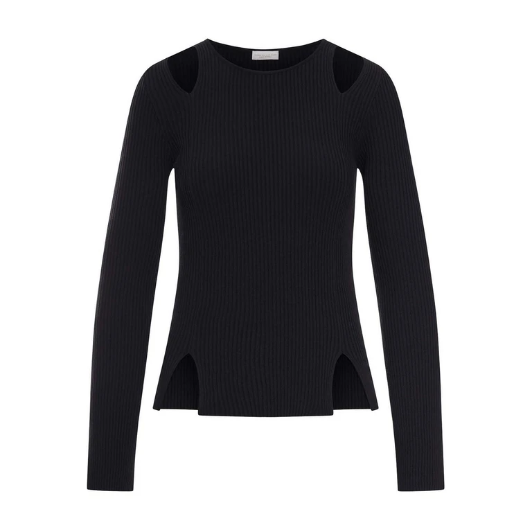 Pull Col Bateau - Noir (261FXA3120109)