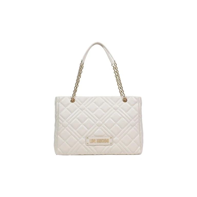Love Moschino Beige Polyethylene Handbag Bag - Women (LOMO-14649102934)